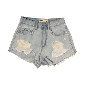 Denim shorts (GARAGE)